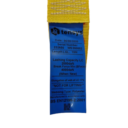 Fall Protection Strap LGL 15m