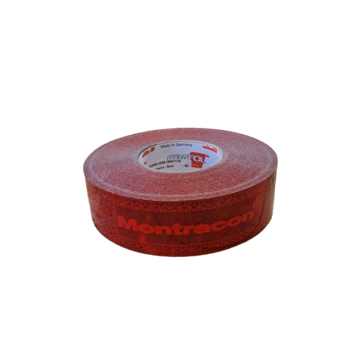 Conspicuity Reflective Tape - Red 50m