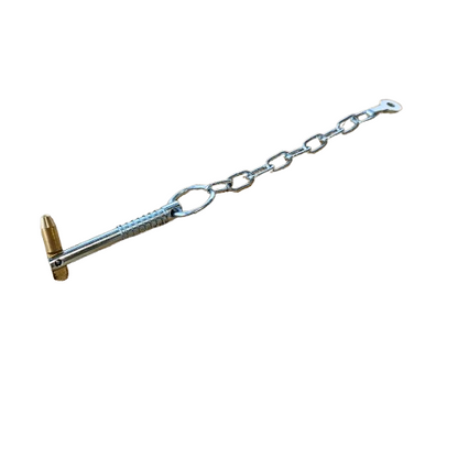 Spring Loaded Sword Pin (Inc Chain)