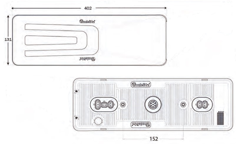 Truck-Lite M900 Rear LED Lamp LH  900/01/05