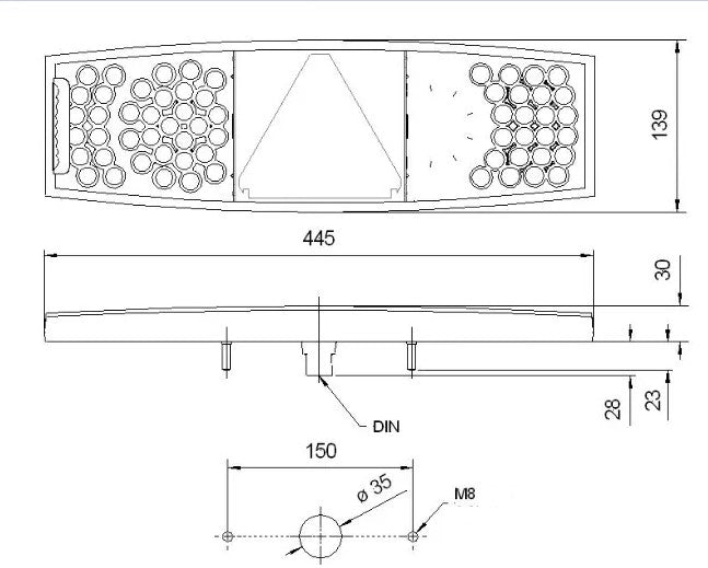 Truck-Lite M756 Rear LED Lamp RH  756/01/04